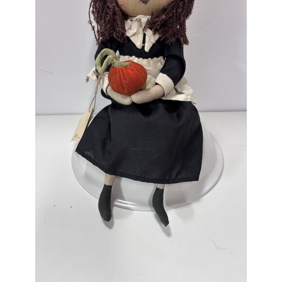 Joe Spencer Gathered Traditions Adam & Eve Pilgrims Thanksgiving Fall Decor - Picture 10 of 14